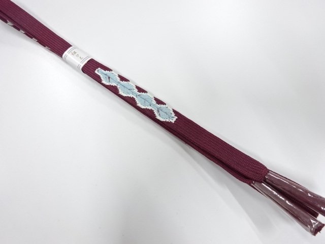 未使用品　正絹　高麗　手組帯締め
